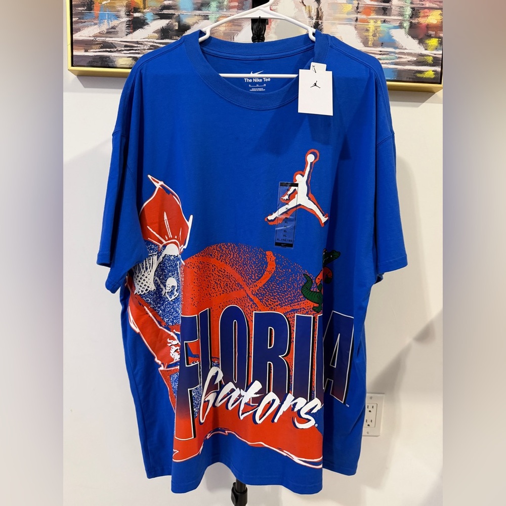 NEW- Florida Gators Nike Air Jordan T-Shirt Mens XL Ncaa Football